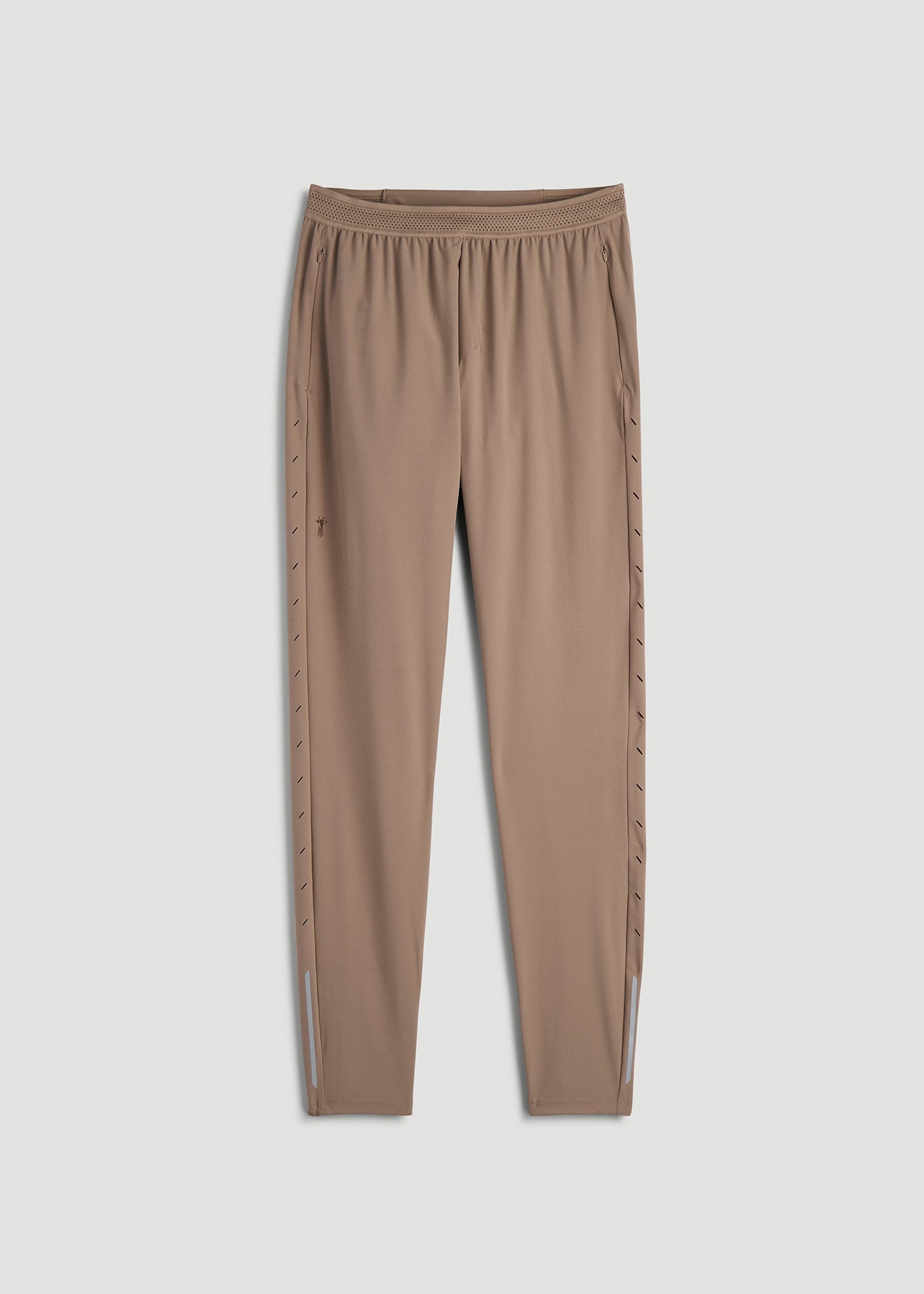 American Tall Online | Featherweight Running Pants for Tall Men in Dark Sand