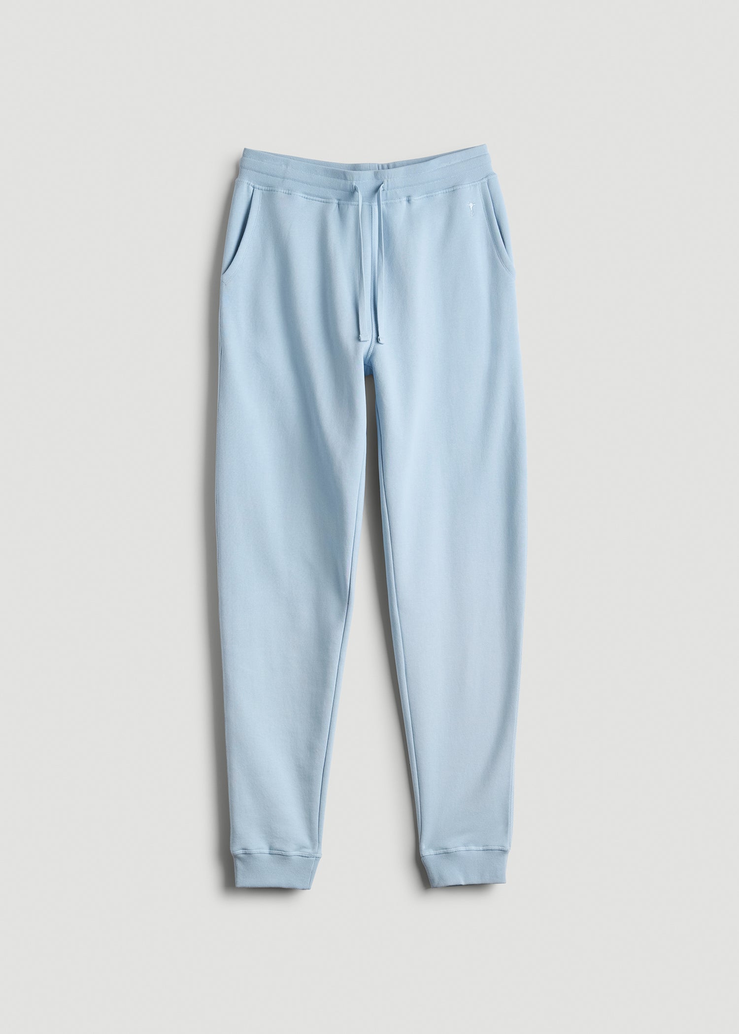 American Tall Sale | Wearever 2.0 Fleece Joggers for Tall Men in Ice Blue