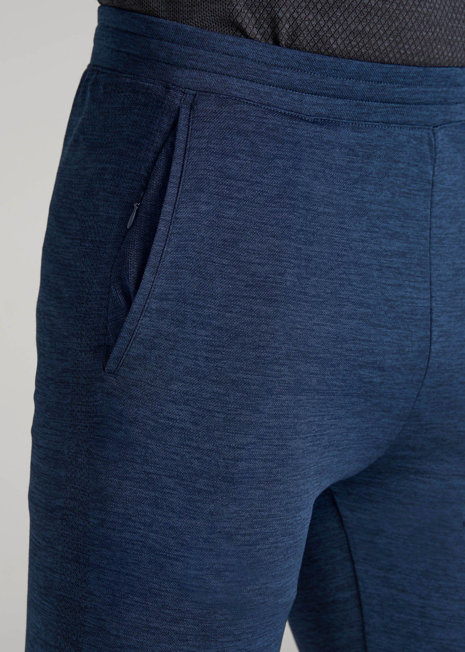 American Tall For Sale | A.T. Performance Engineered Joggers for Tall Men in Navy Mix