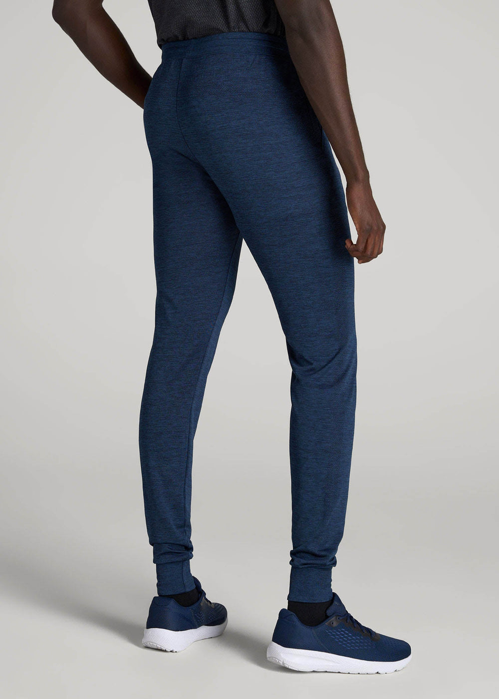 American Tall For Sale | A.T. Performance Engineered Joggers for Tall Men in Navy Mix