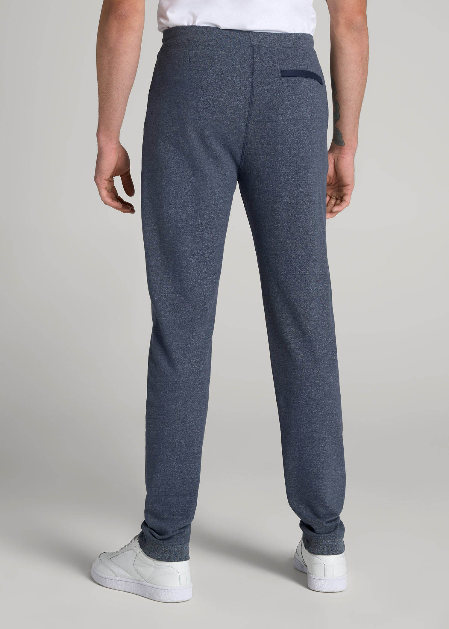 American Tall Online Shop | Microsanded French Terry Sweatpants for Tall Men in Navy Mix