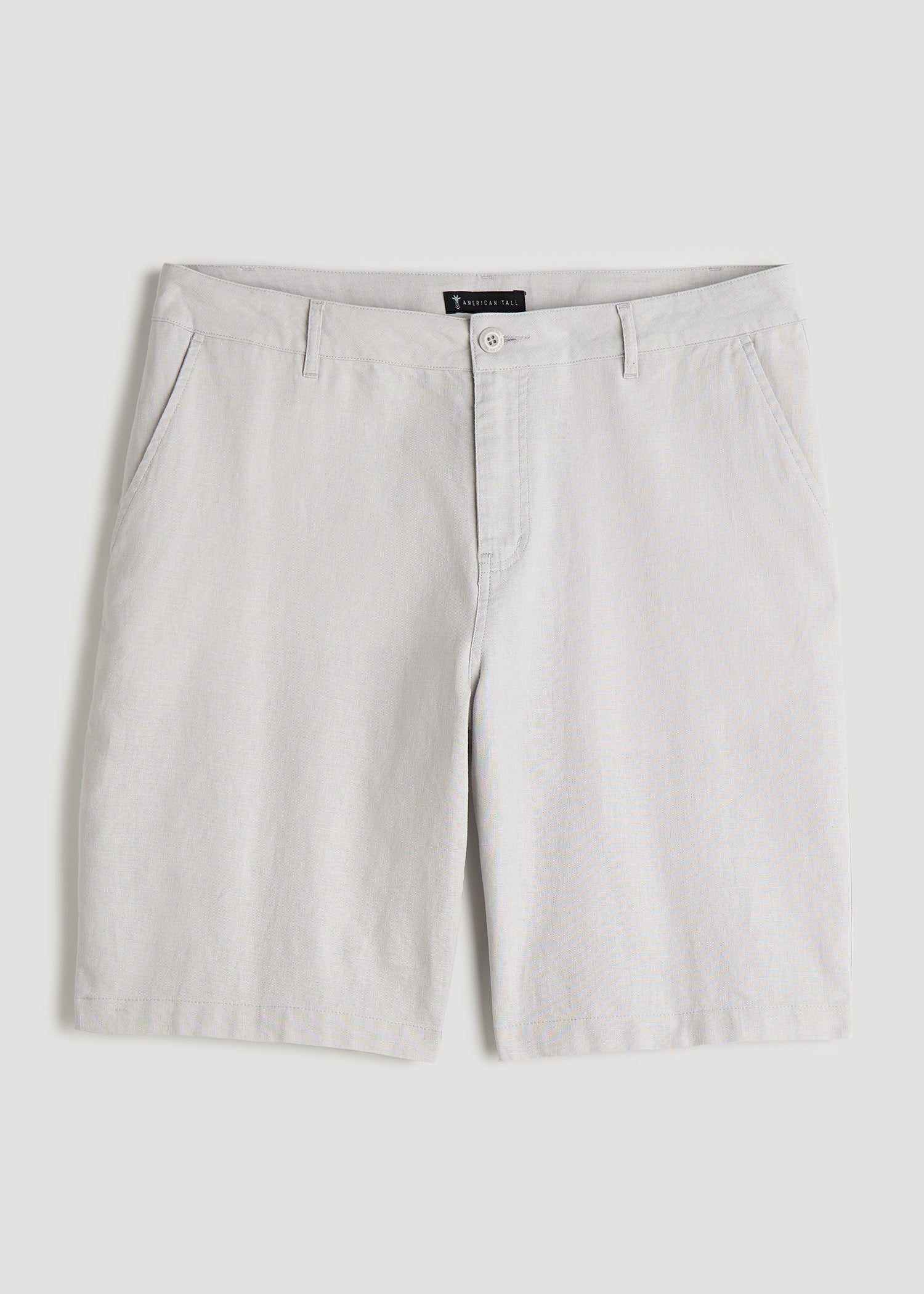 American Tall Discount | Linen Shorts For Tall Men in Burnt Orange