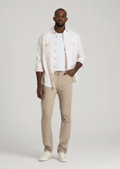American Tall Online | Dylan Slim Fit Five-Pocket Pants For Tall Men in Desert Khaki