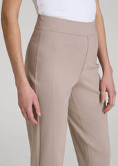 American Tall Online Shop | Pull-on Slim Dress Pants for Tall Women in Truly Taupe