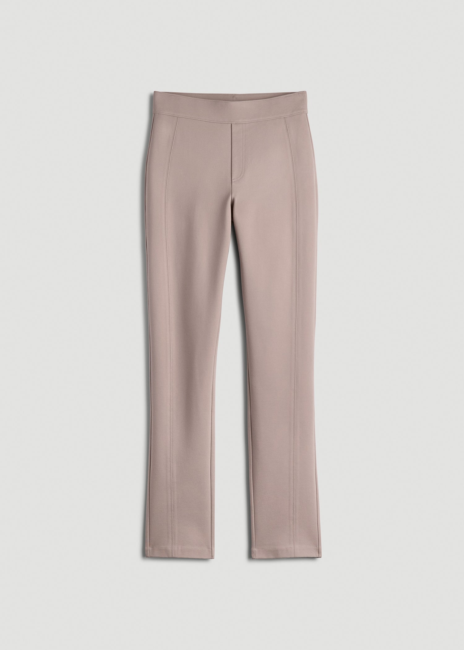 American Tall Online Shop | Pull-on Slim Dress Pants for Tall Women in Truly Taupe