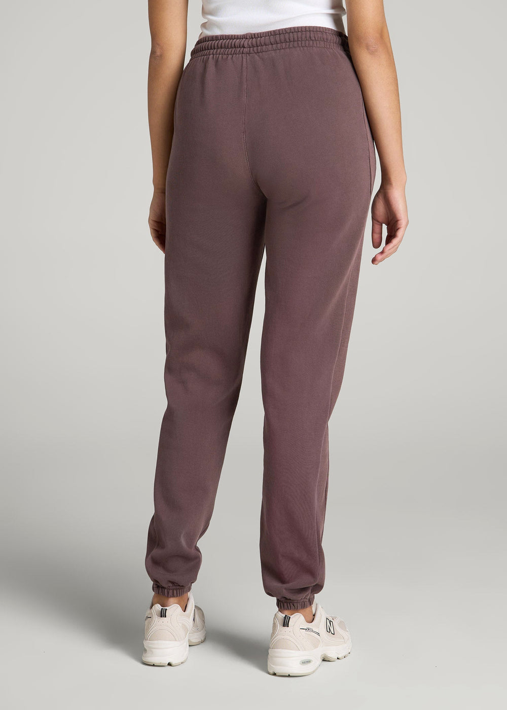American Tall For Sale | Wearever Fleece Regular Fit Sweatpants for Tall Women in Dusty Merlot