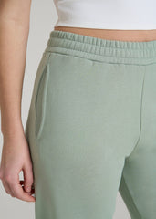 American Tall Online Shop | Wearever Fleece Relaxed Sweatpants for Tall Women in Seagrass