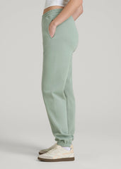 American Tall Online Shop | Wearever Fleece Relaxed Sweatpants for Tall Women in Seagrass