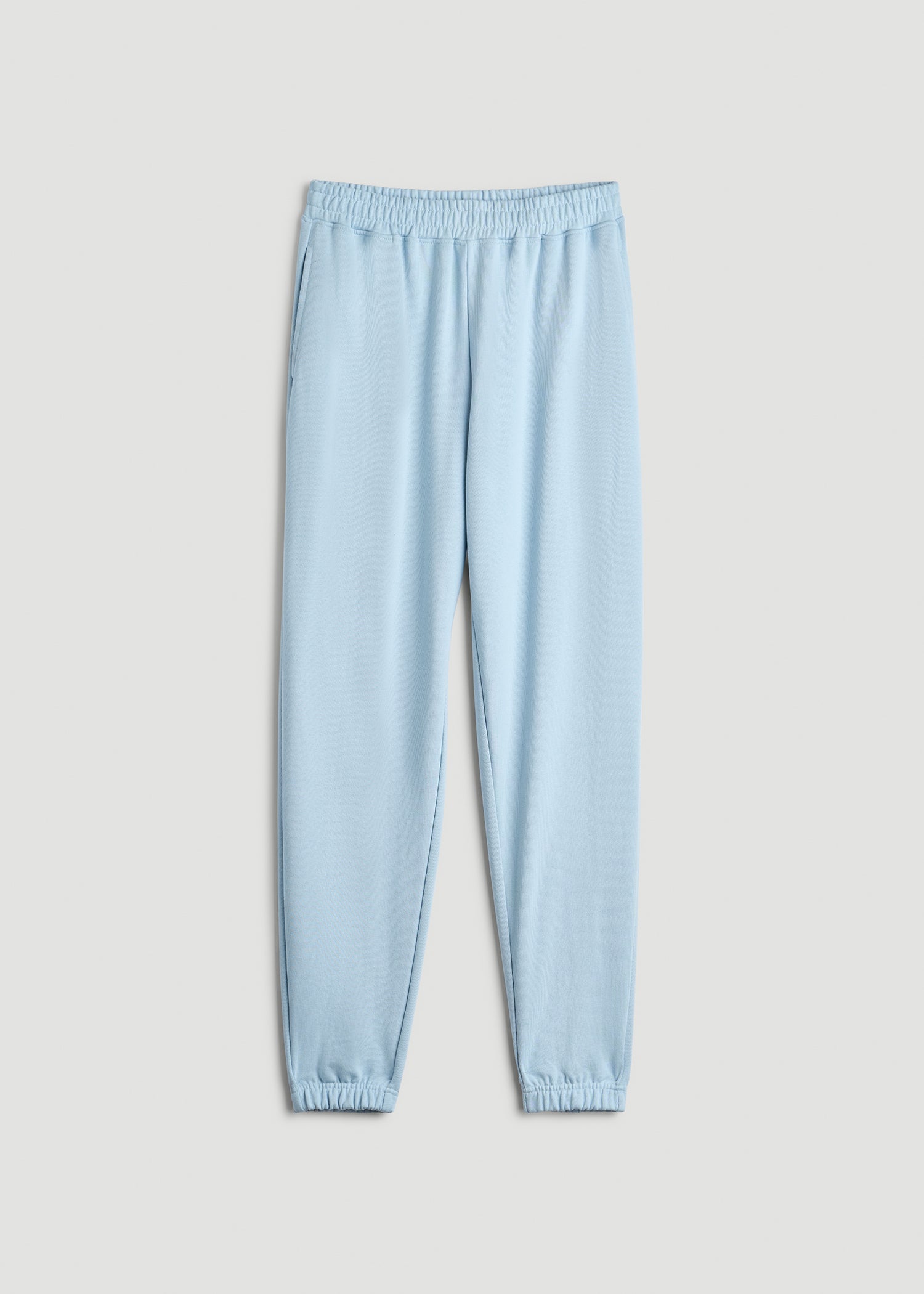 American Tall Online | Wearever Oversized French Terry Joggers for Tall Women in Ice Blue