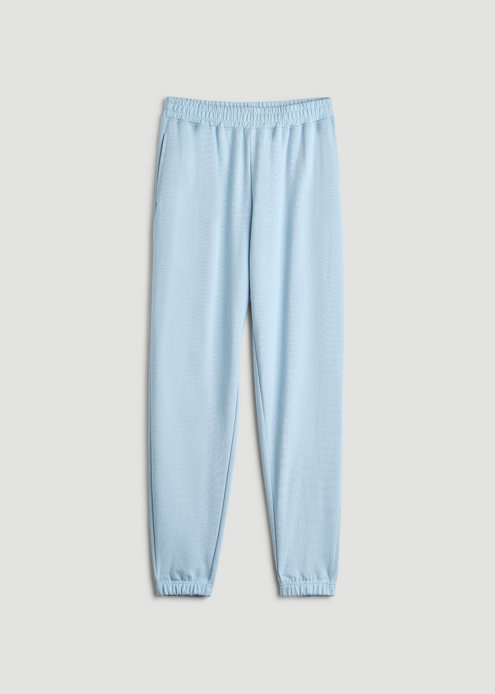 American Tall Online | Wearever Oversized French Terry Joggers for Tall Women in Ice Blue