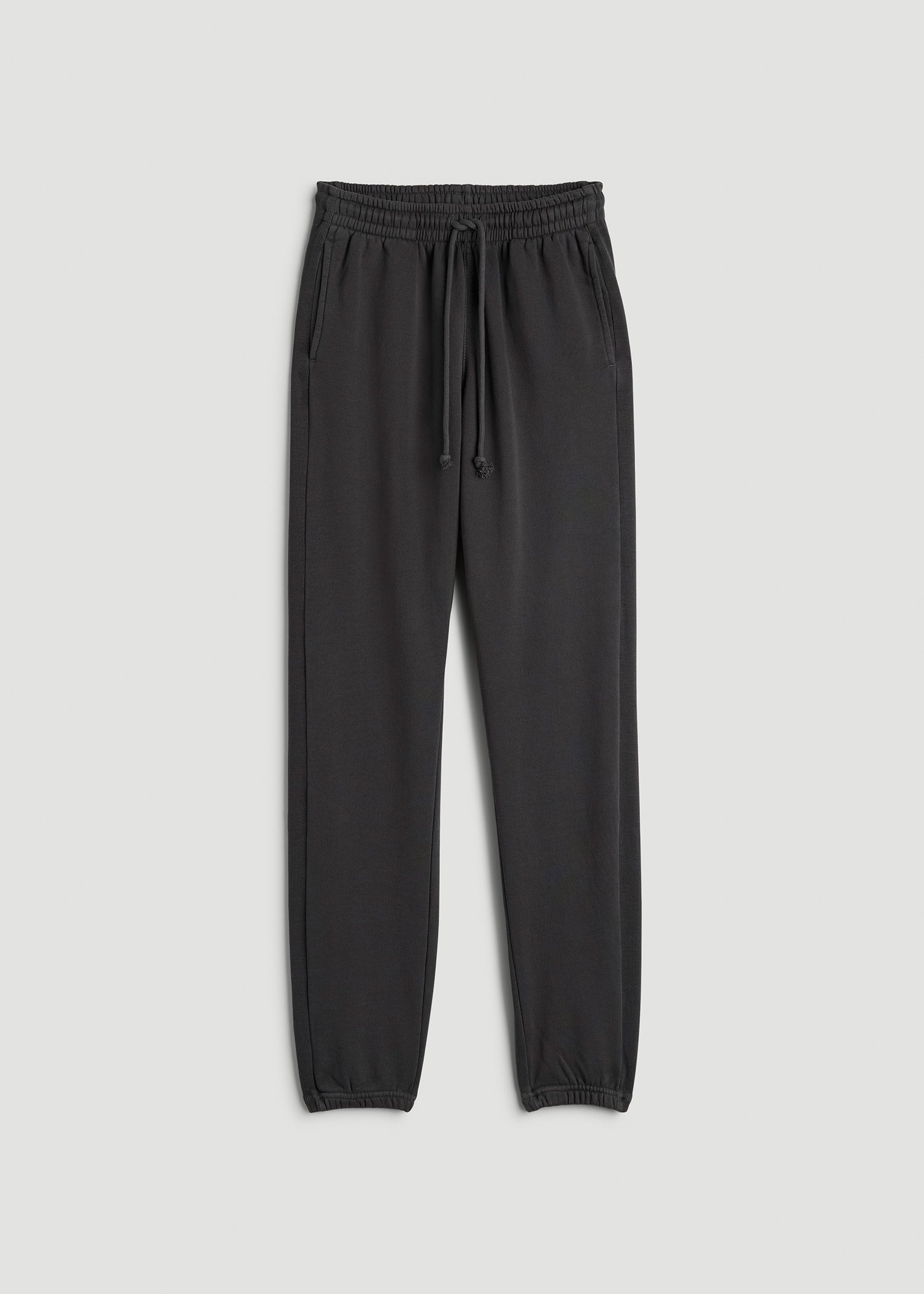 American Tall Online Shop | Wearever Fleece Regular Fit Sweatpants for Tall Women in Charcoal