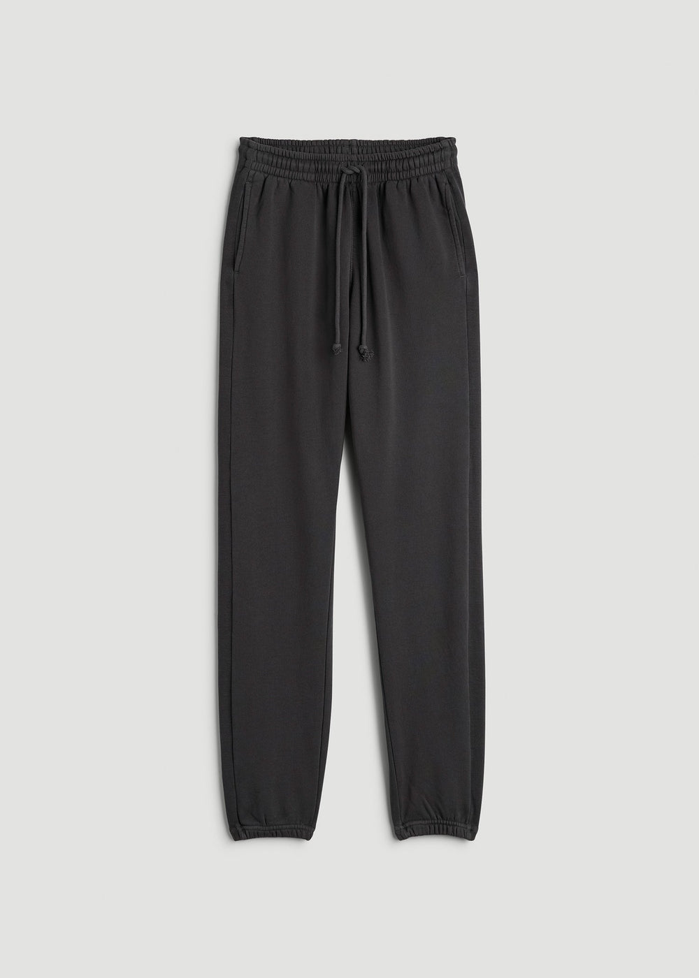 American Tall Online Shop | Wearever Fleece Regular Fit Sweatpants for Tall Women in Charcoal