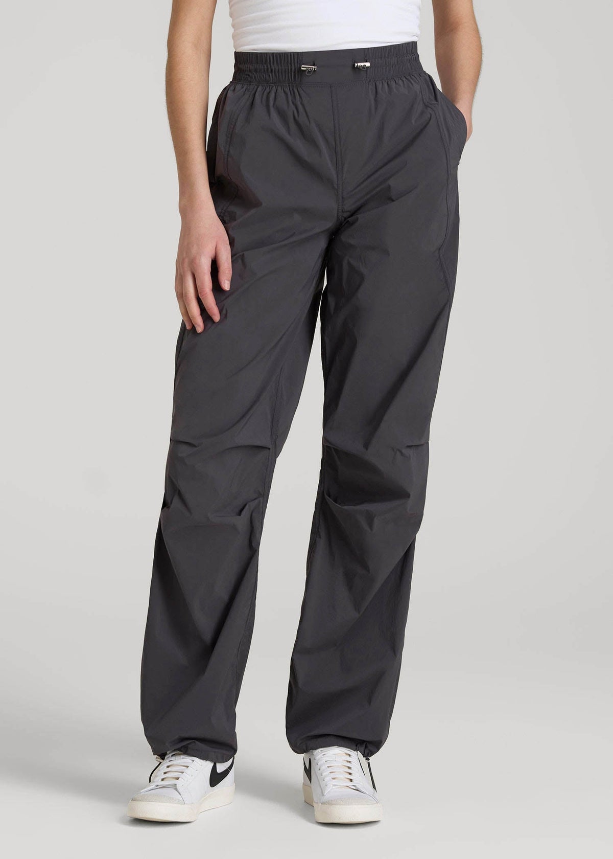 American Tall Discount | Parachute Jogger for Tall Women in Dark Ash