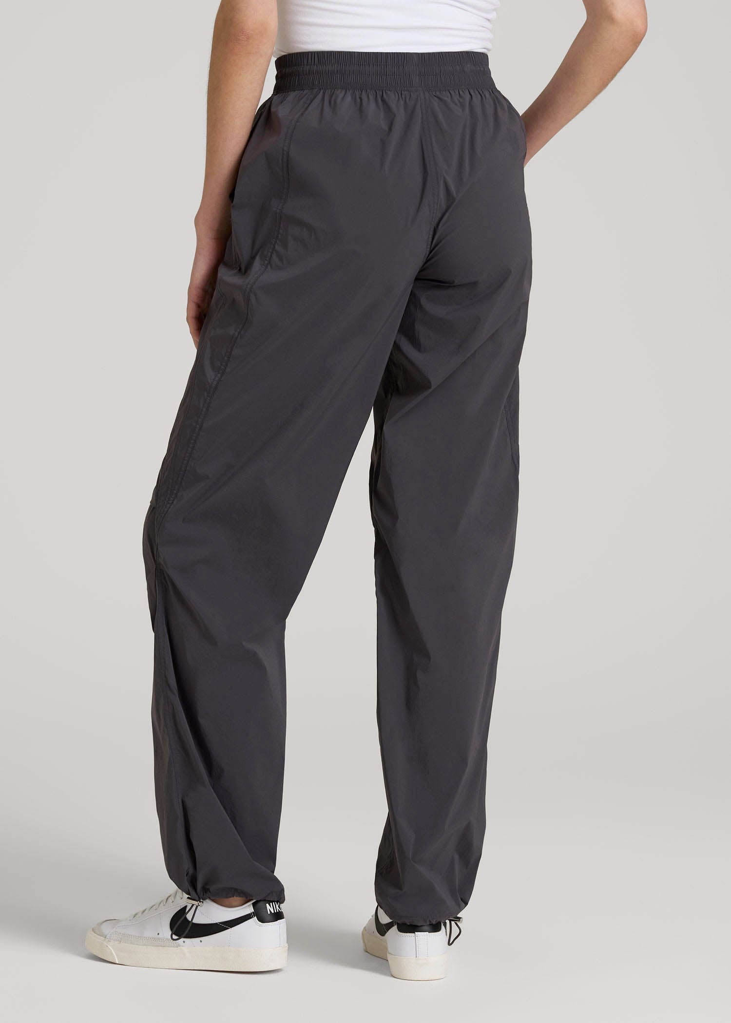 American Tall Discount | Parachute Jogger for Tall Women in Dark Ash