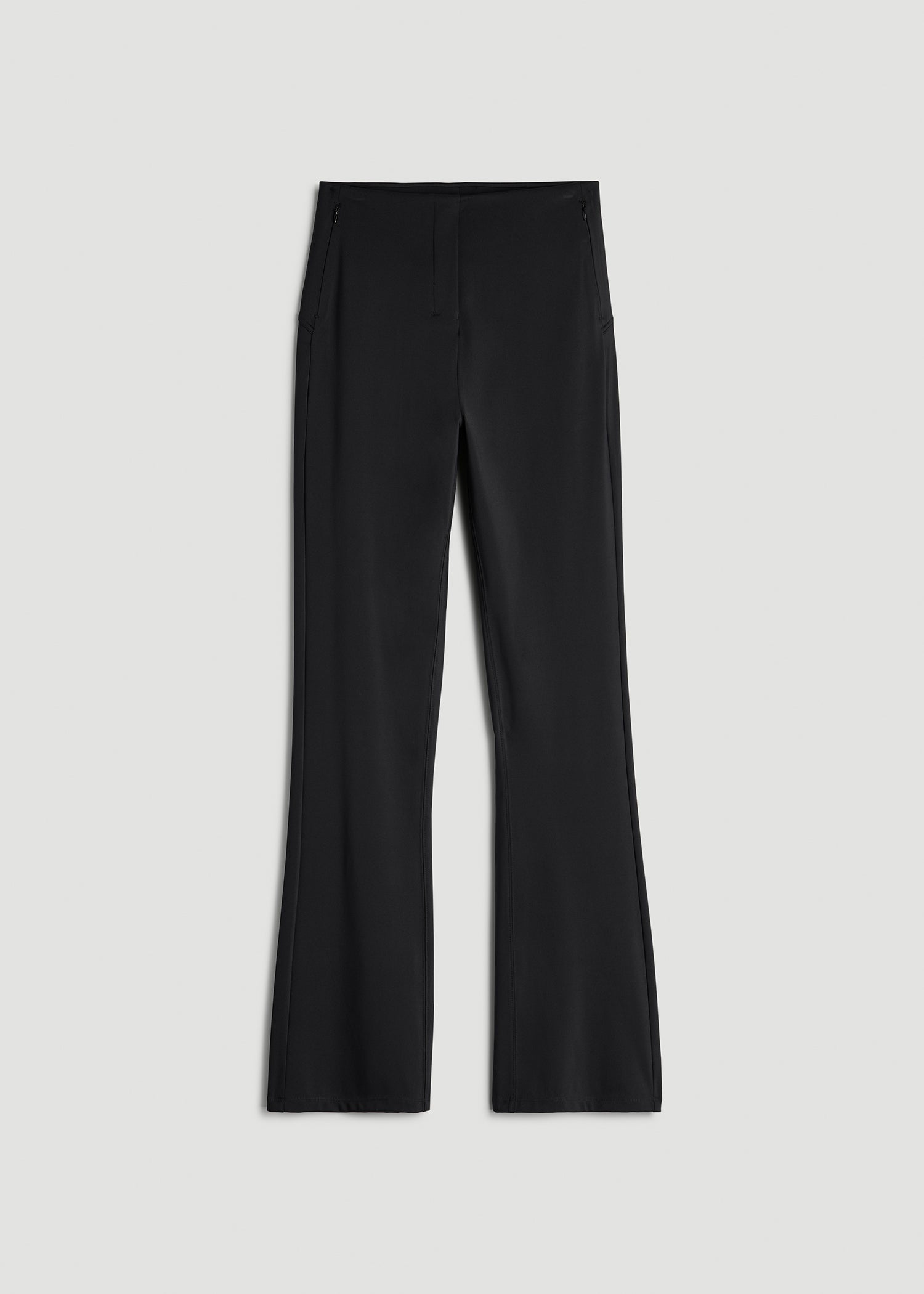 American Tall Outlet | High Rise Pull On Mini Flare Pant for Tall Women in Black