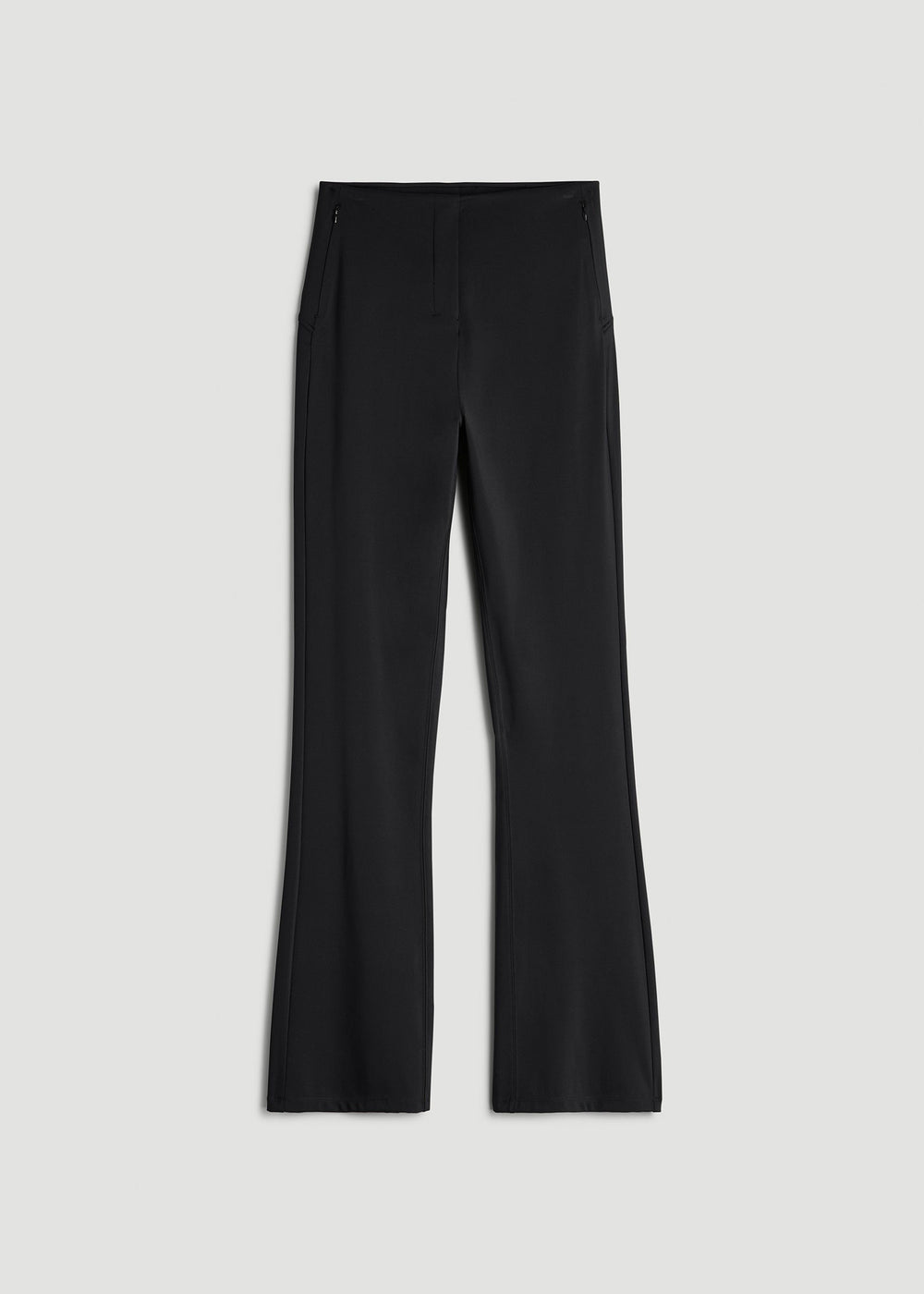 American Tall Outlet | High Rise Pull On Mini Flare Pant for Tall Women in Black