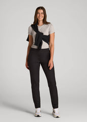 American Tall For Sale | Pull-on Traveler Pants 2.0 for Tall Women in Black