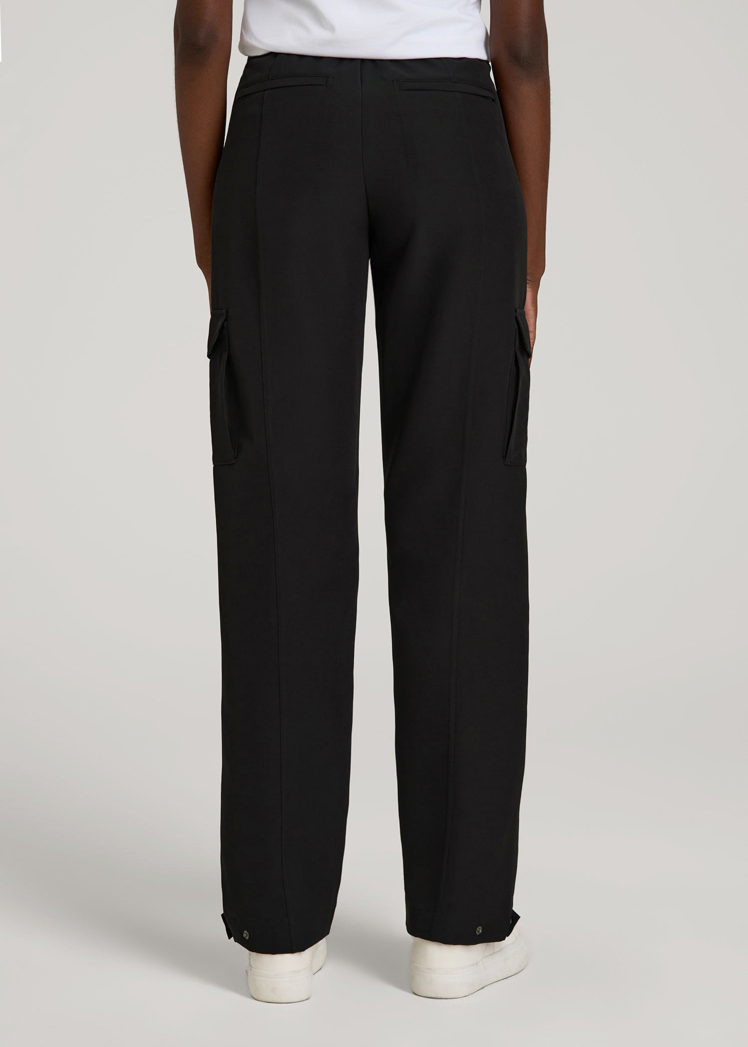 American Tall Sale | Traveler Cargo Pants for Tall Women in Black