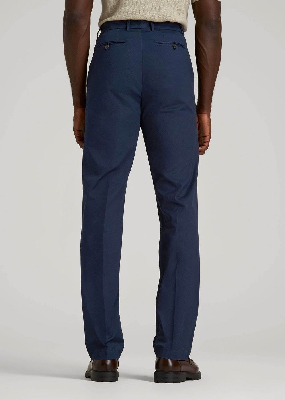 American Tall Online Shop | Refined Chinos for Tall Men in Navy