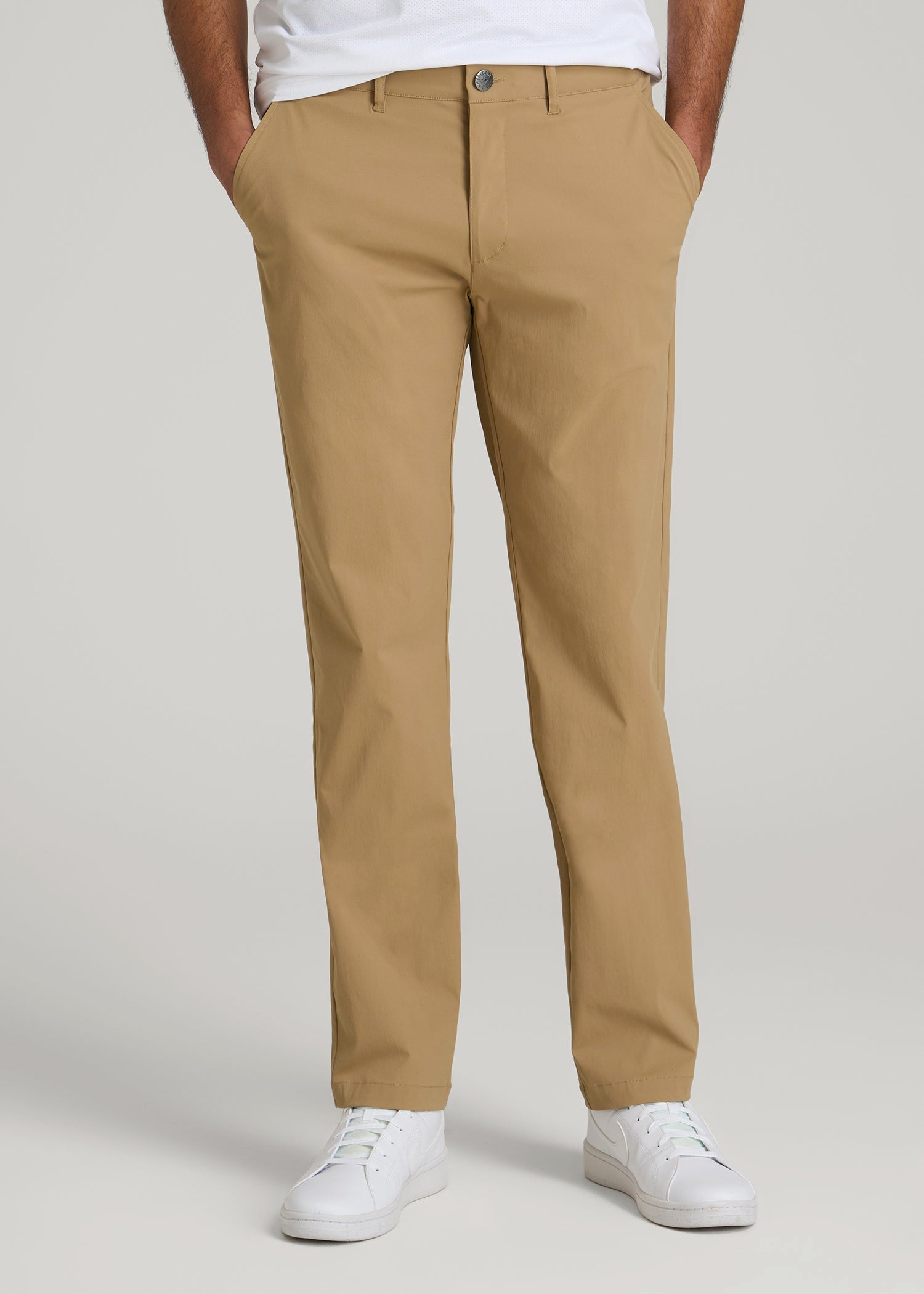 American Tall For Sale | TAPERED FIT Traveler Chino Pants for Tall Men in Tannin
