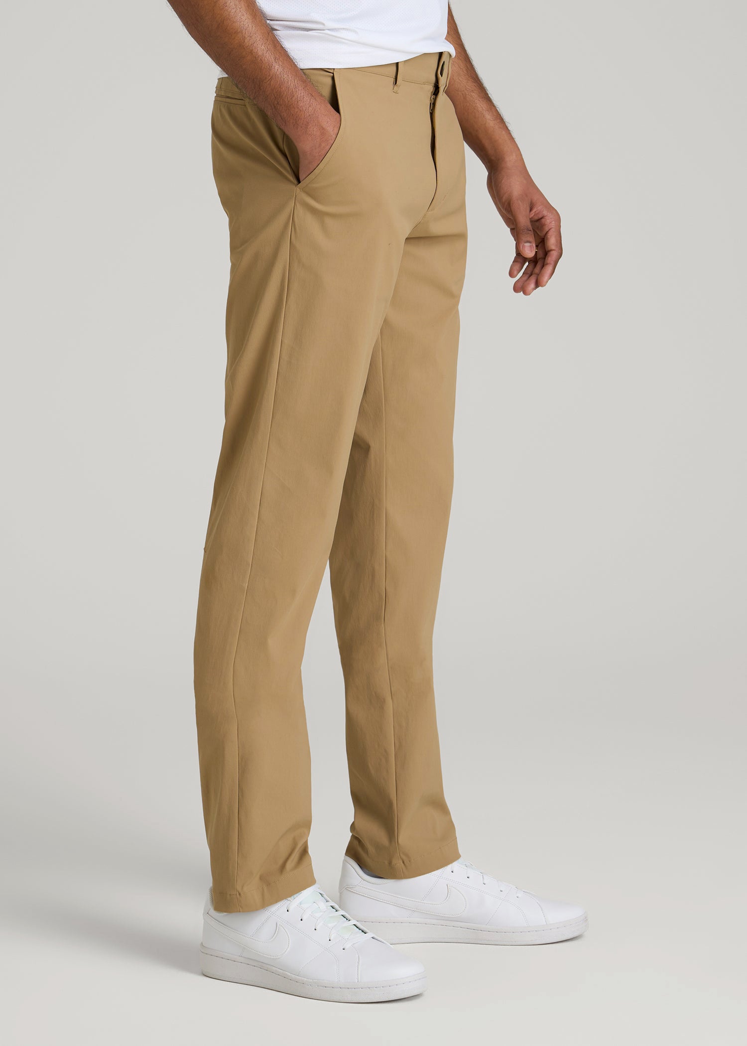 American Tall For Sale | TAPERED FIT Traveler Chino Pants for Tall Men in Tannin