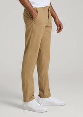 American Tall For Sale | TAPERED FIT Traveler Chino Pants for Tall Men in Tannin