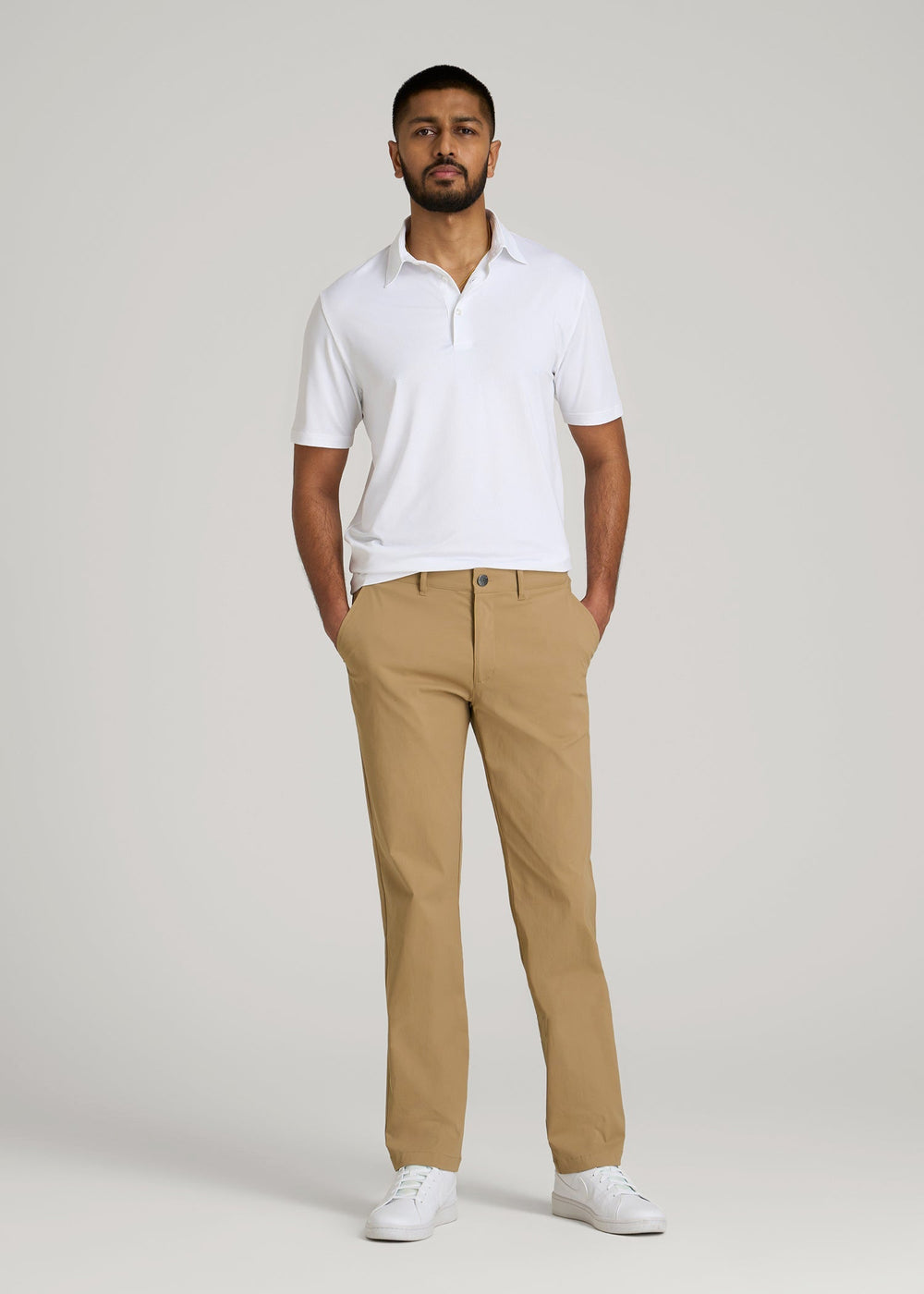 American Tall For Sale | TAPERED FIT Traveler Chino Pants for Tall Men in Tannin