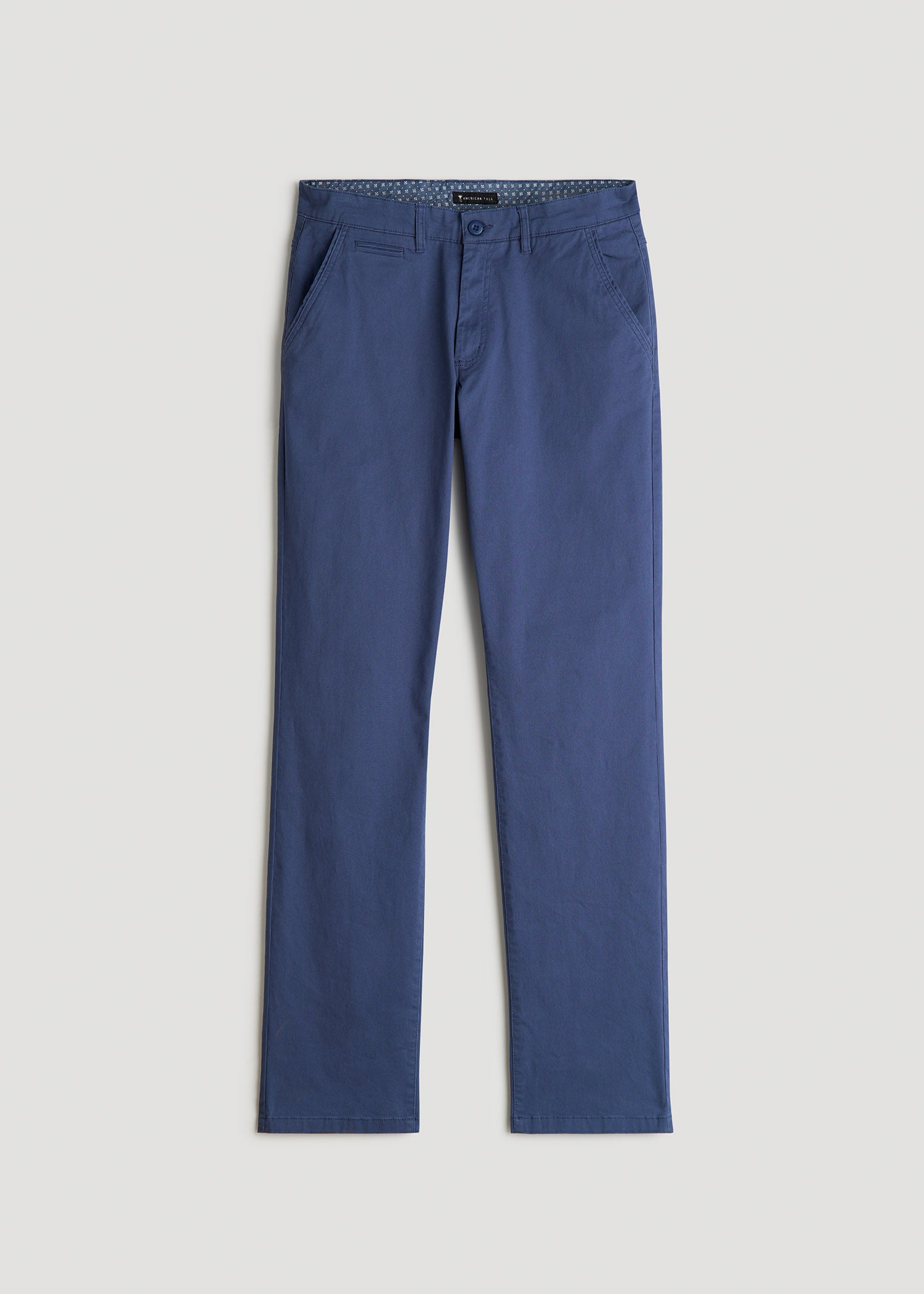 American Tall Discount | Carman TAPERED Chinos for Tall Men in Chocolate
