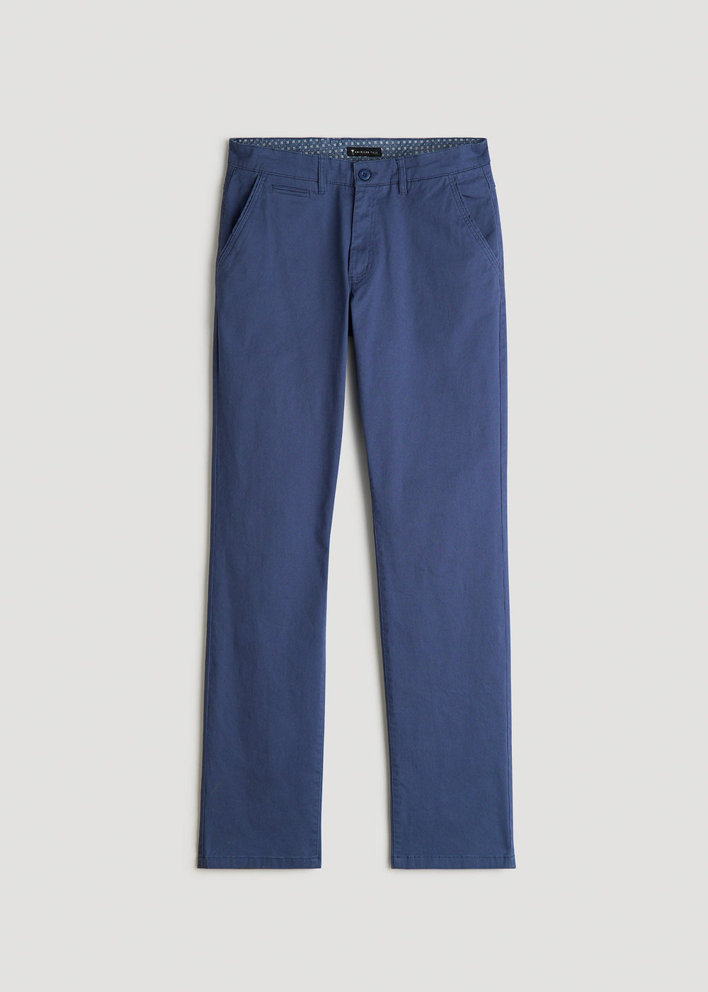 American Tall Discount | Carman TAPERED Chinos for Tall Men in Chocolate
