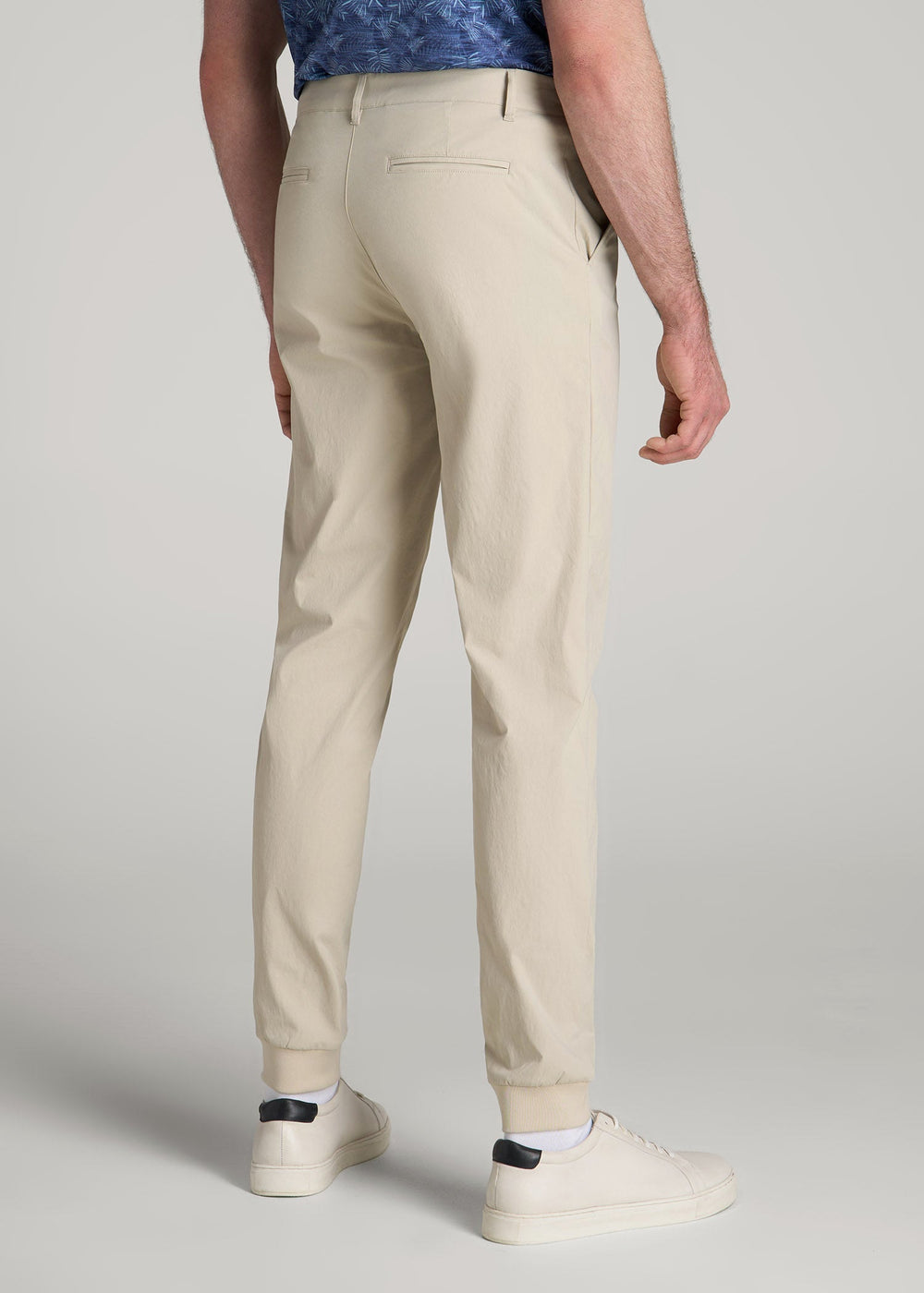 American Tall Outlet | Traveler Joggers for Tall Men in Stone