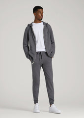 American Tall For Sale | Wearever 2.0 French Terry Joggers for Tall Men in Charcoal Mix