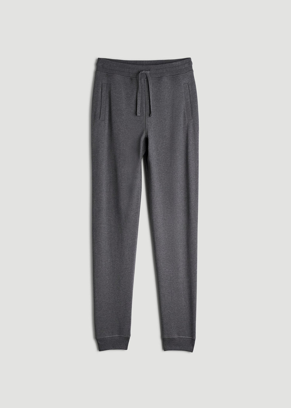 American Tall For Sale | Wearever 2.0 French Terry Joggers for Tall Men in Charcoal Mix