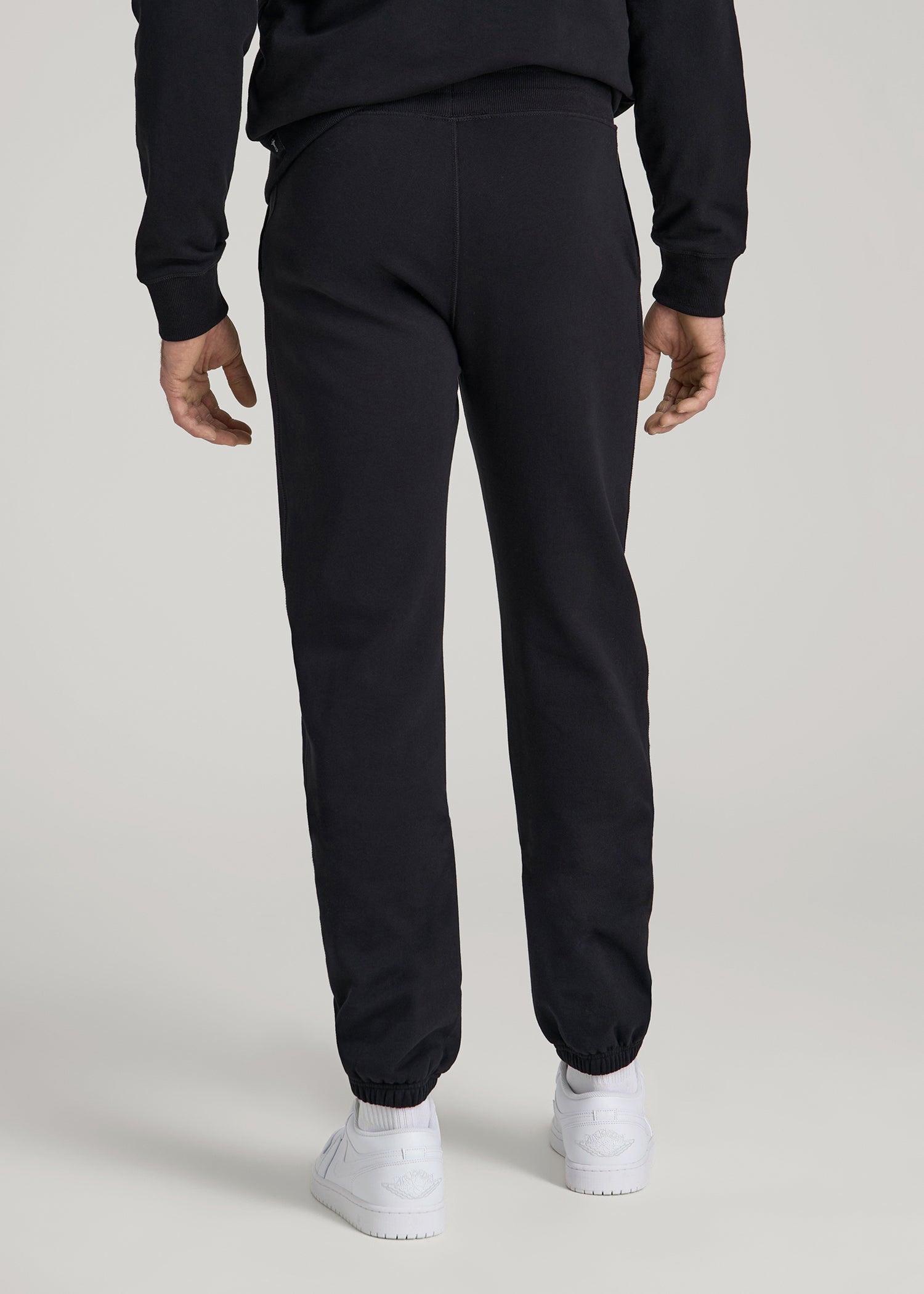 American Tall Online Shop | Wearever 2.0 Fleece Sweatpants for Tall Men in Black