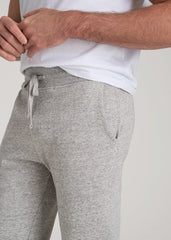 American Tall Discount | Wearever 2.0 Fleece Sweatpants for Tall Men in Heathered Grey