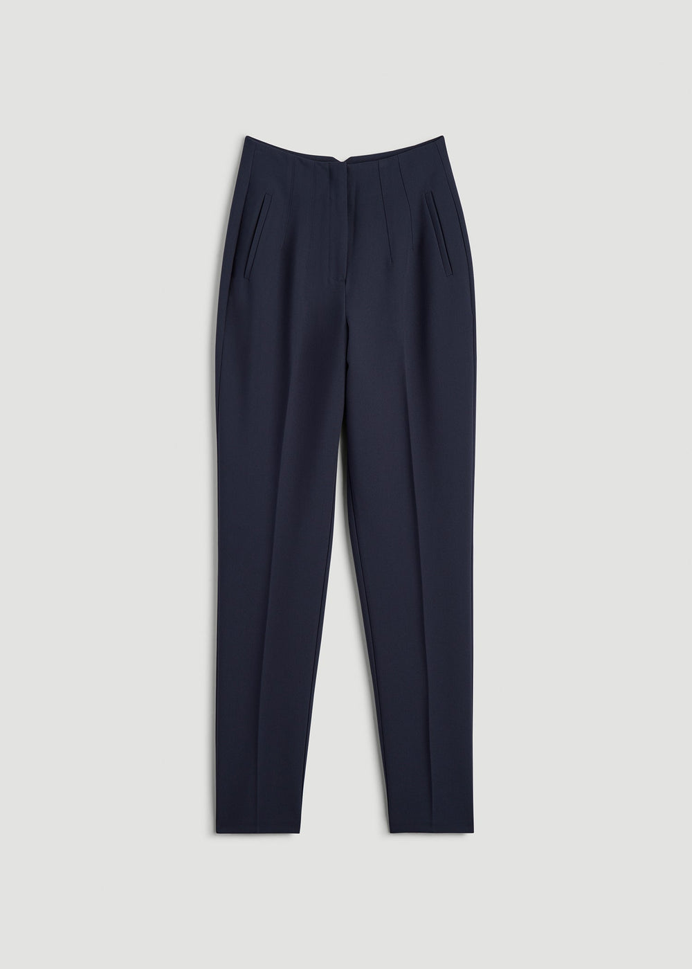 American Tall For Sale | High Rise Pants with Darts for Tall Women in Navy