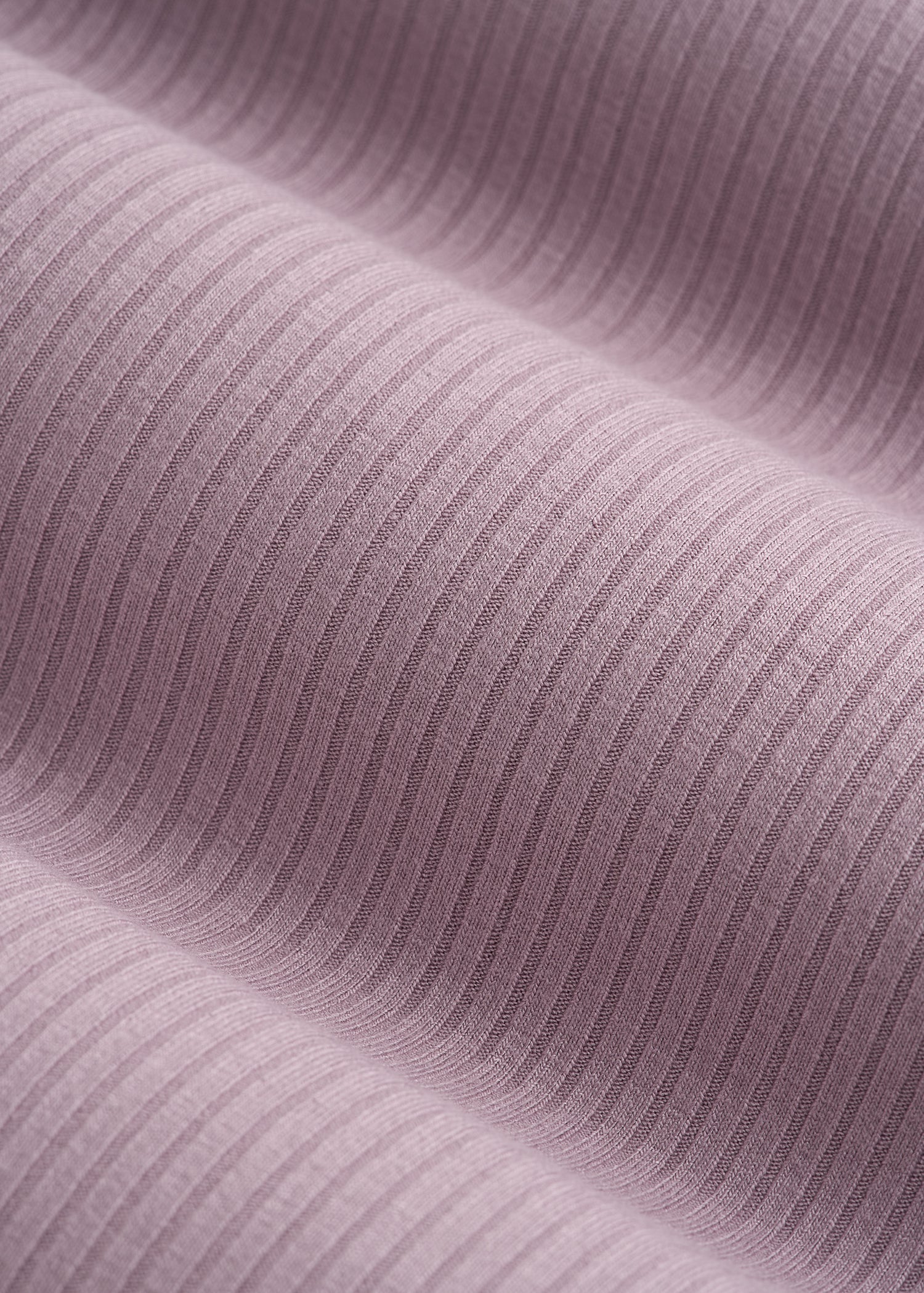 American Tall Discount | Lightweight Ribbed Cropped Lounge Top for Tall Women in Smoked Mauve