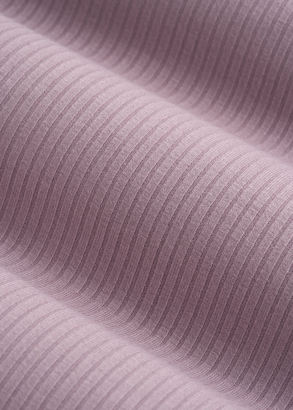 American Tall Discount | Lightweight Ribbed Cropped Lounge Top for Tall Women in Smoked Mauve