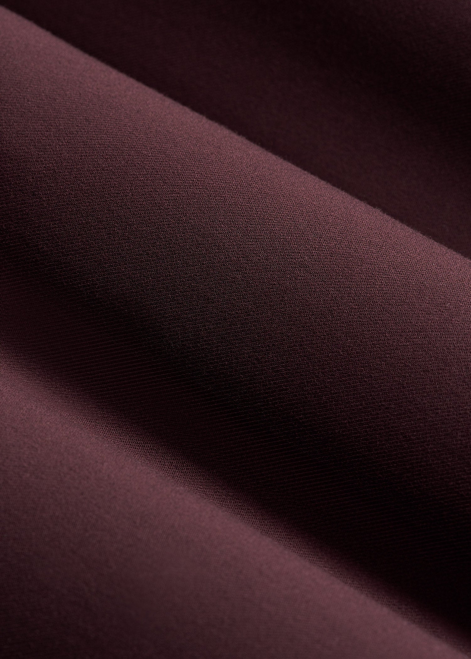 American Tall Discount | Flat Front Wide Leg Dress Pants for Tall Women in Oxblood