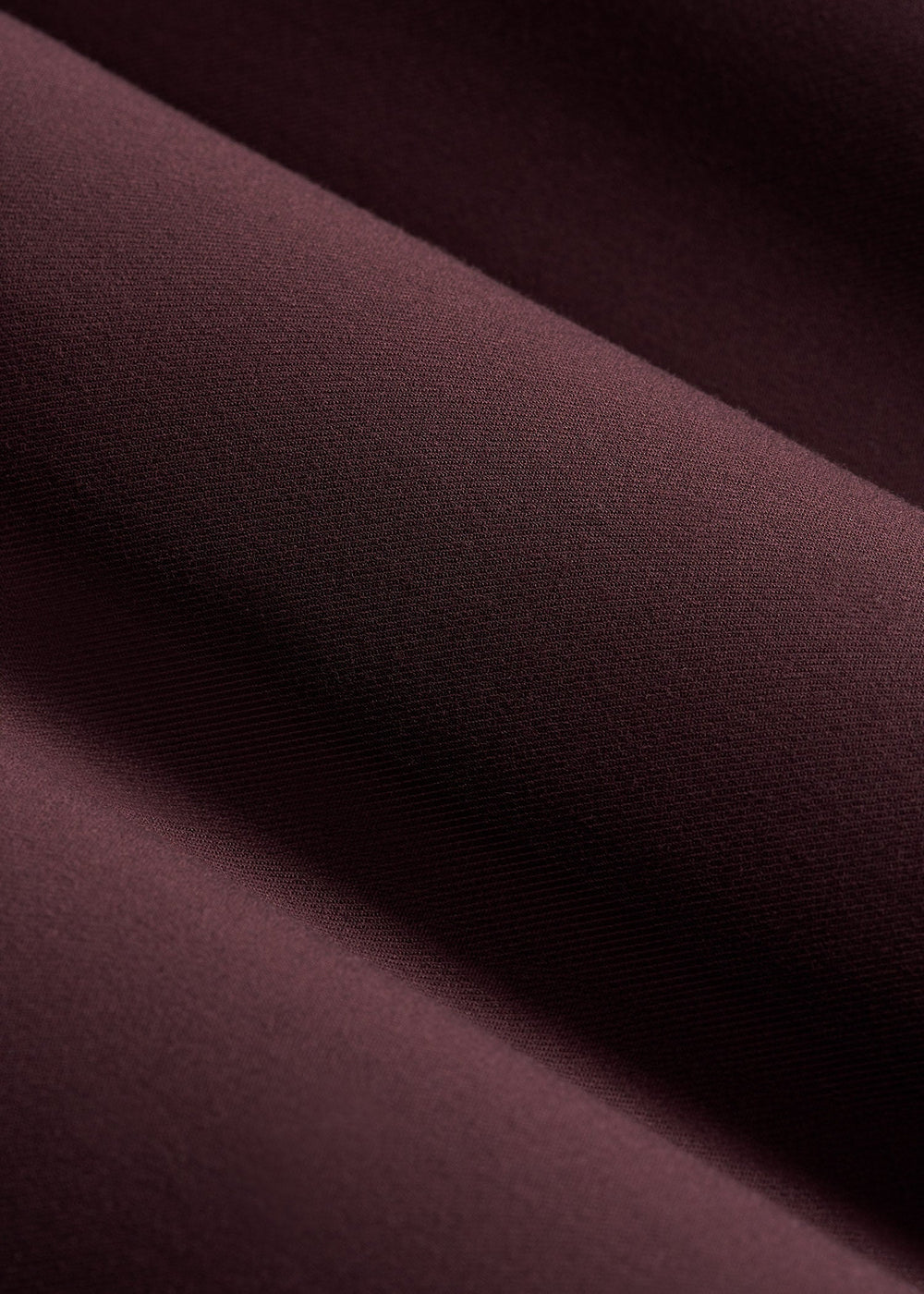 American Tall Discount | Flat Front Wide Leg Dress Pants for Tall Women in Oxblood