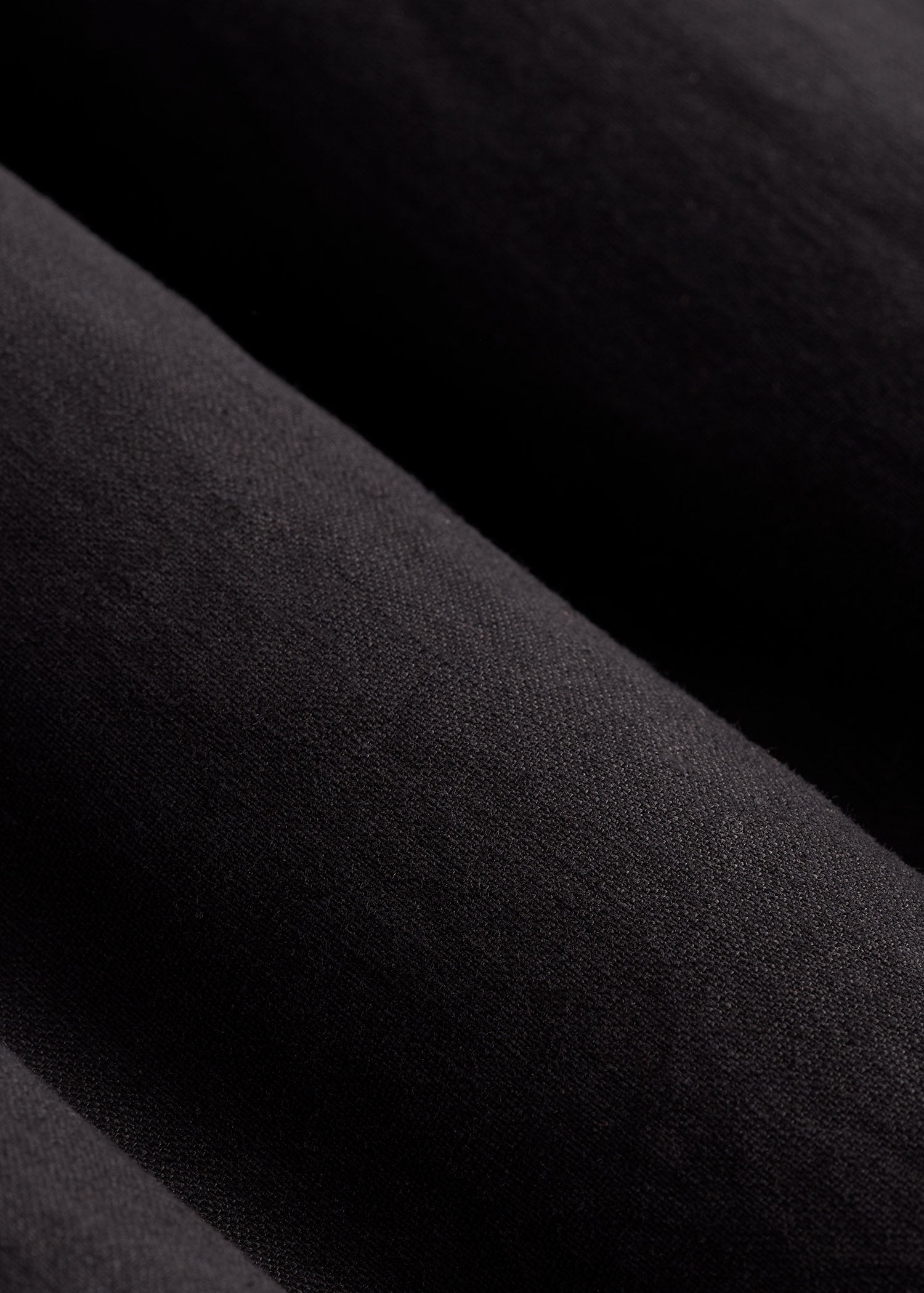 American Tall Outlet | Pull-On Linen Joggers for Tall Women in Black