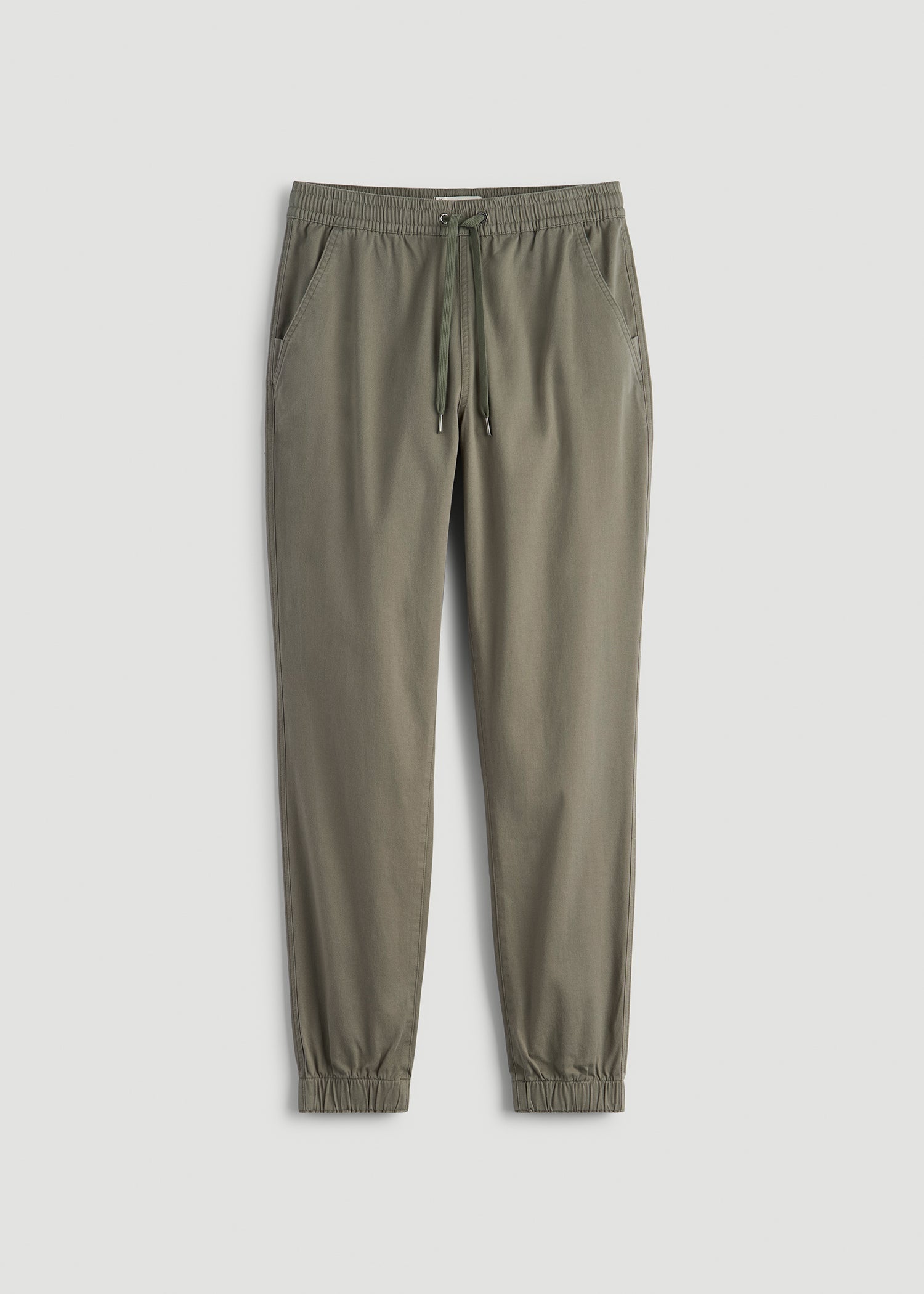 American Tall For Sale | Twill Jogger Pants for Tall Women in Olive