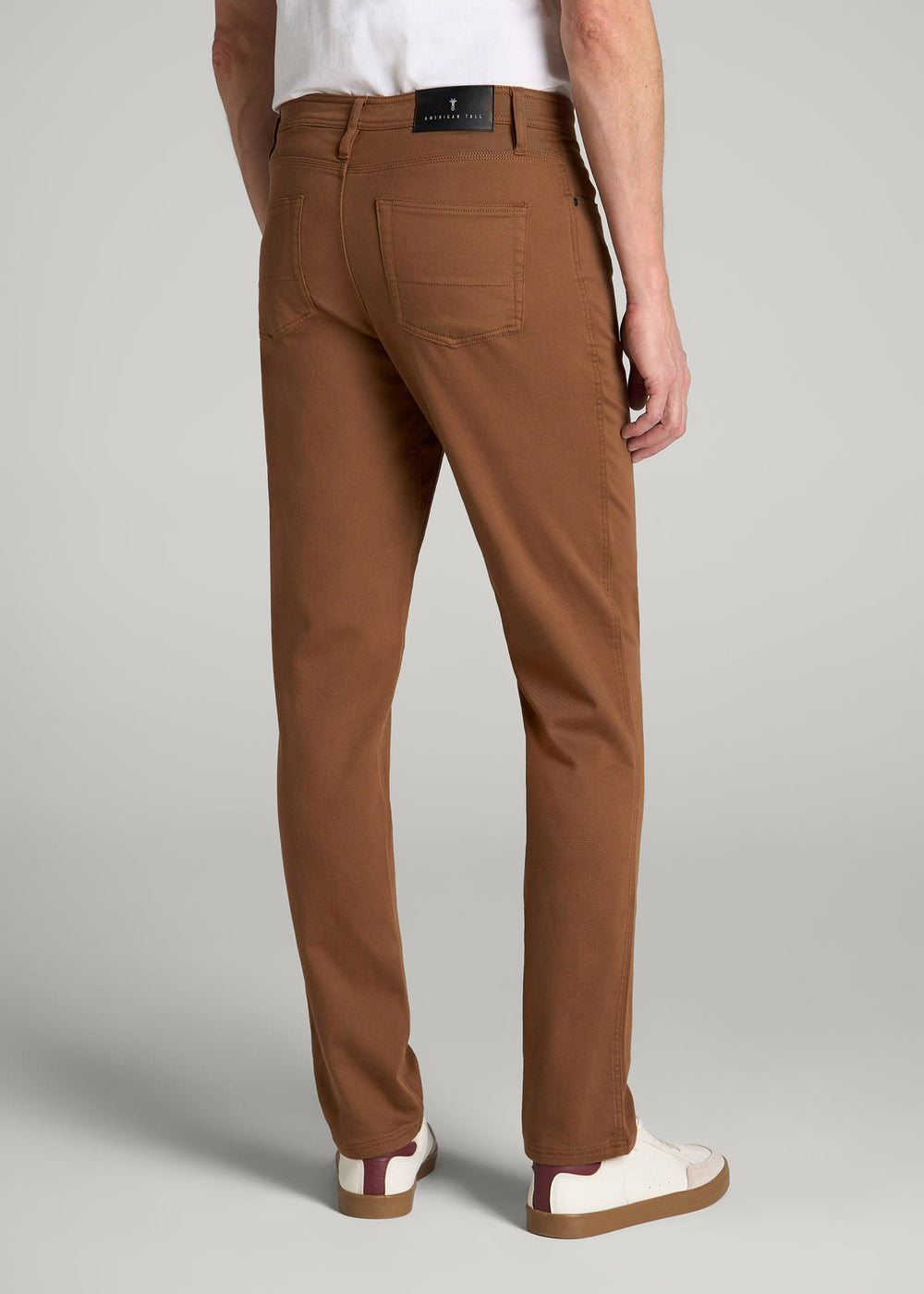 American Tall Sale | Everyday Comfort 5-Pocket TAPERED-FIT Pant for Tall Men in Nutshell