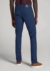 American Tall Online | Dylan Slim Fit Five-Pocket Pants For Tall Men in Marine Navy