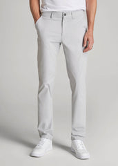 American Tall For Sale | TAPERED FIT Traveler Chino Pants for Tall Men in Light Grey