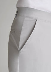 American Tall For Sale | TAPERED FIT Traveler Chino Pants for Tall Men in Light Grey