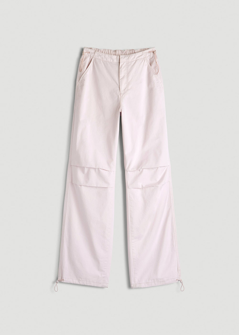 American Tall Online Shop | Garment Dyed Parachute Chino Pants for Tall Women in Grey Lilac