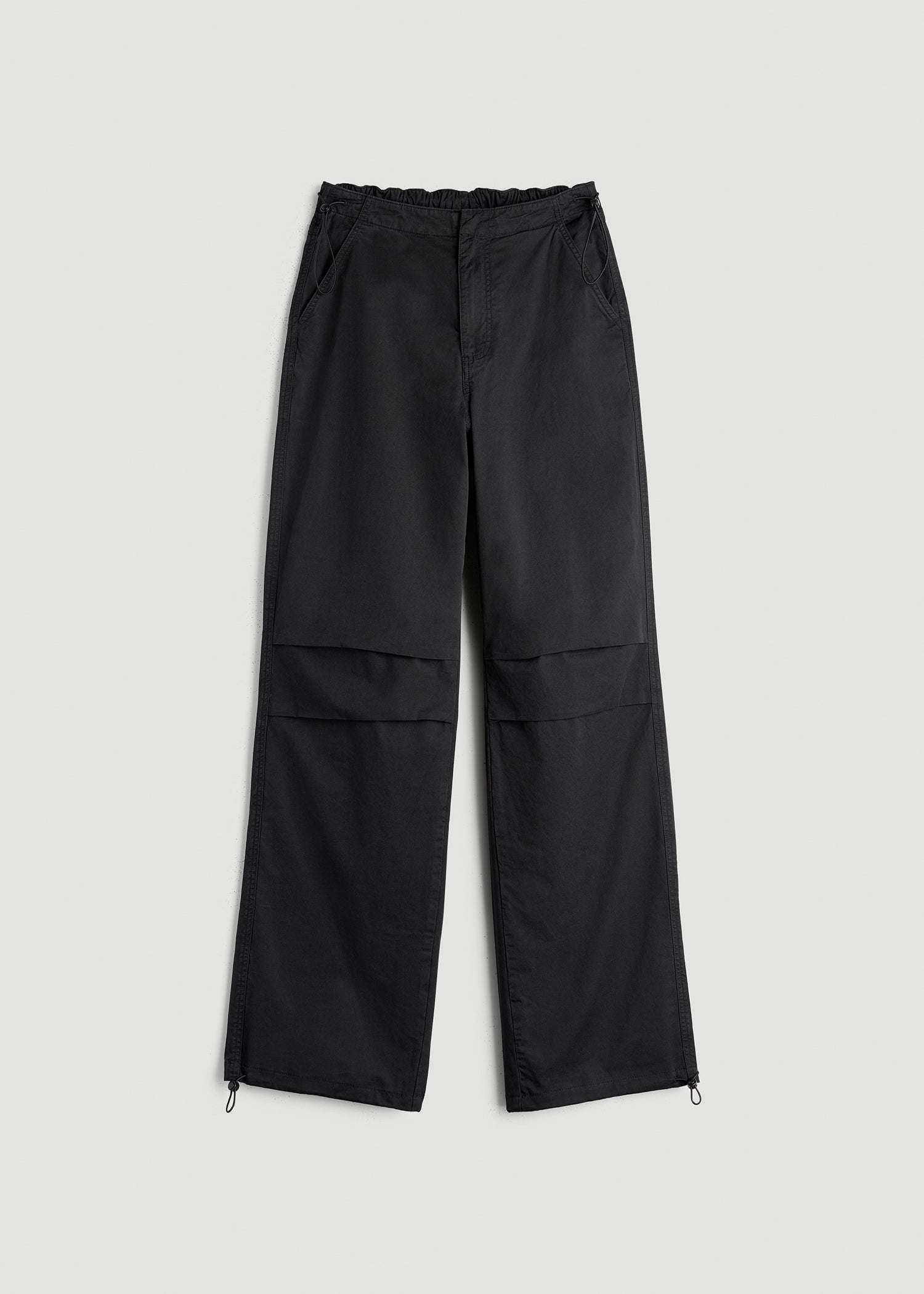 American Tall For Sale | Garment Dyed Parachute Chino Pants for Tall Women in Vintage Black