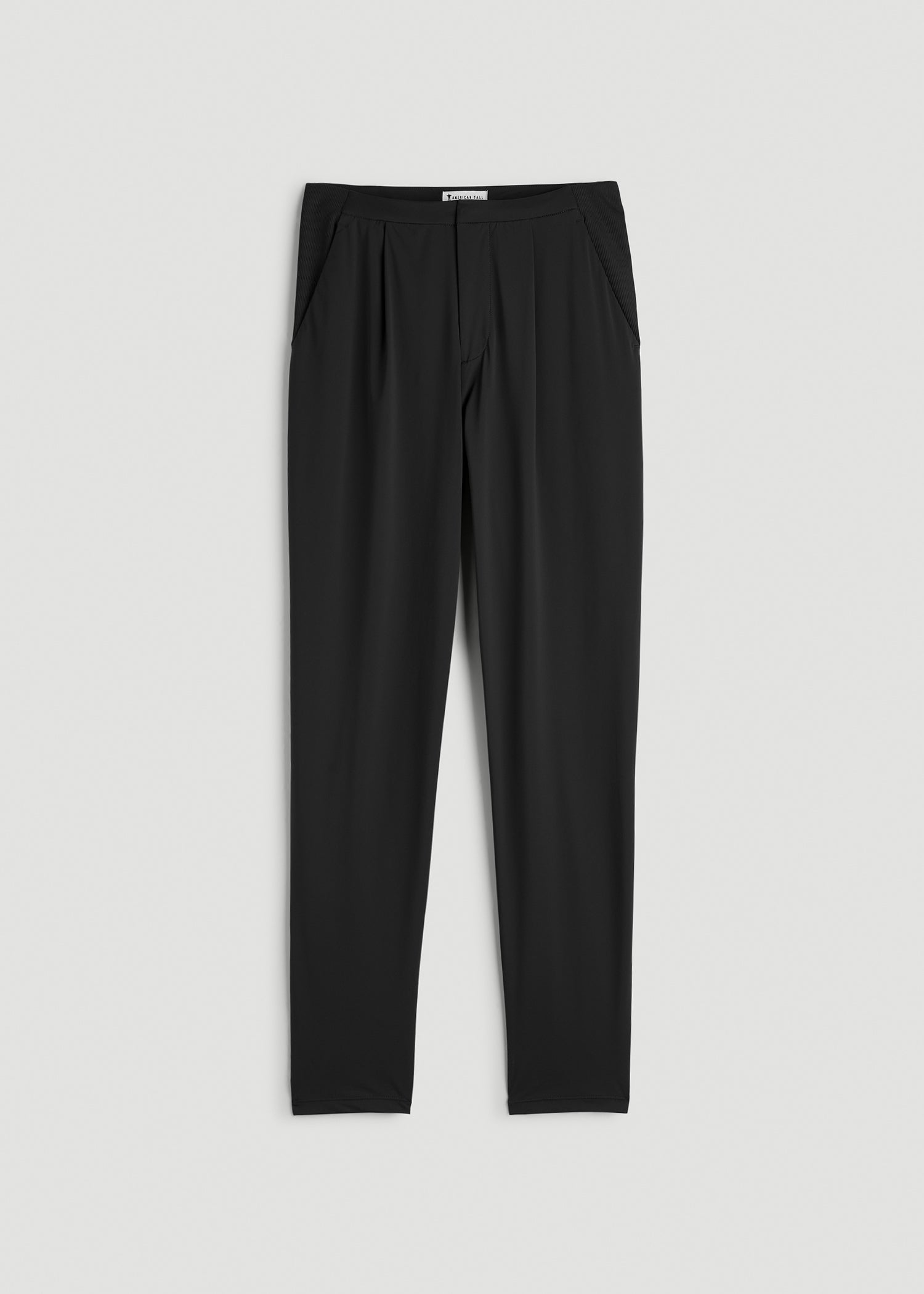 American Tall Discount | Commuter Pleated Jogger Pant for Tall Women in Black
