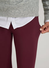 American Tall Sale | Soft Flex Ponte Skinny High Rise Pant for Tall Women in Port Royale