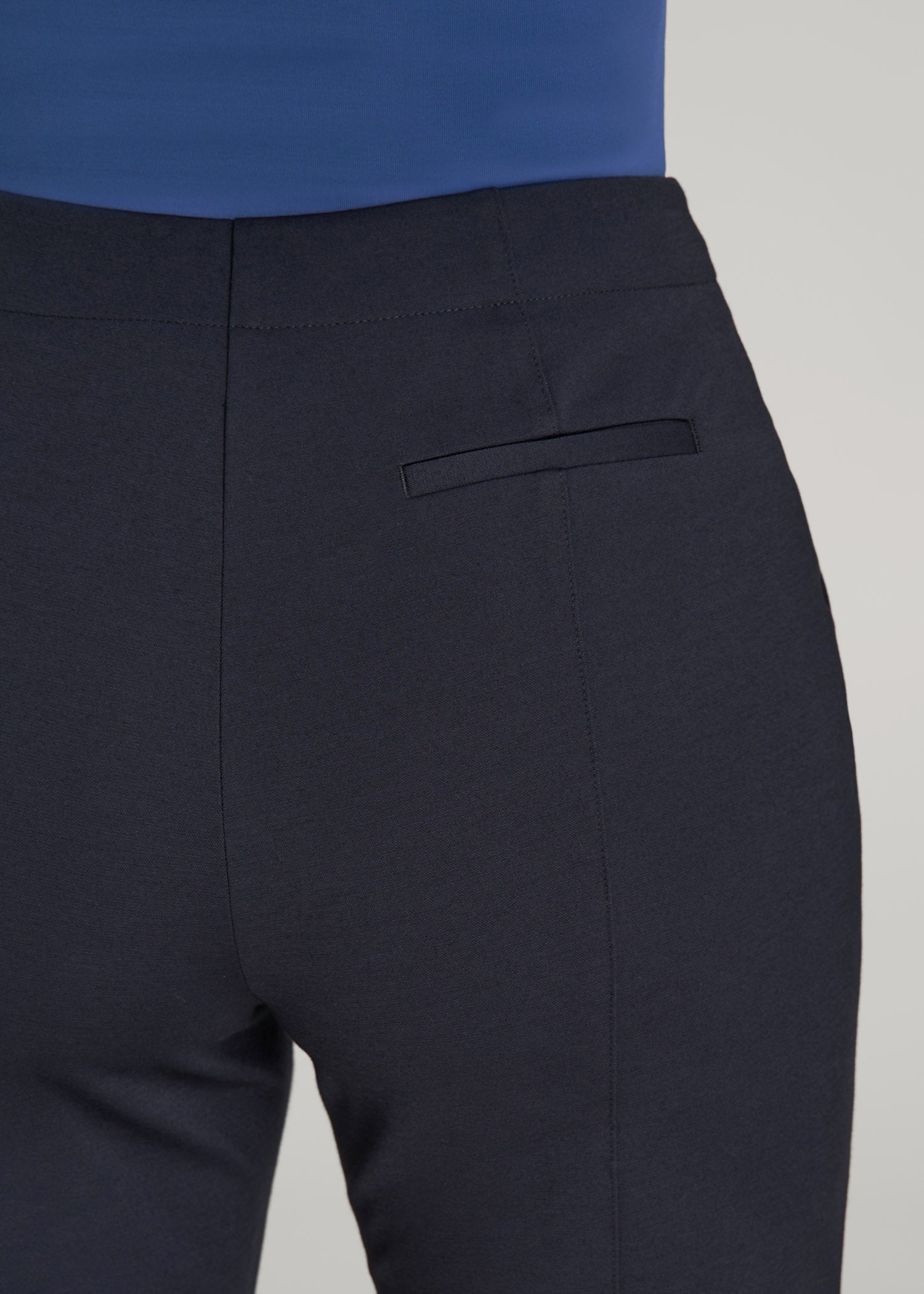 American Tall For Sale | Freedom Flex Straight Leg Dress Pants for Tall Women in Deep Navy